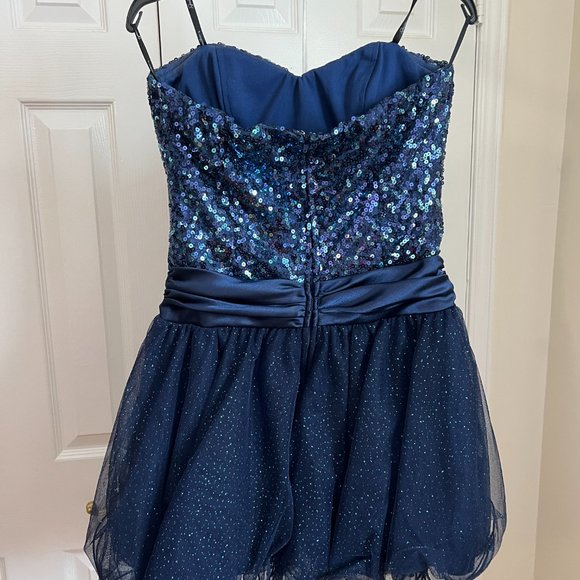 Speechless navy sequential tutu dress - Picture 4 of 13